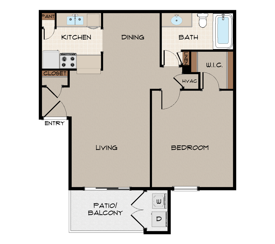 The Emory floor plan
